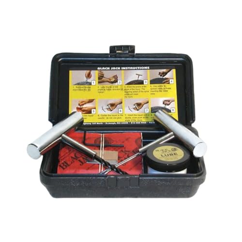 Tire Plug Starter Kit W/Chrome Tools