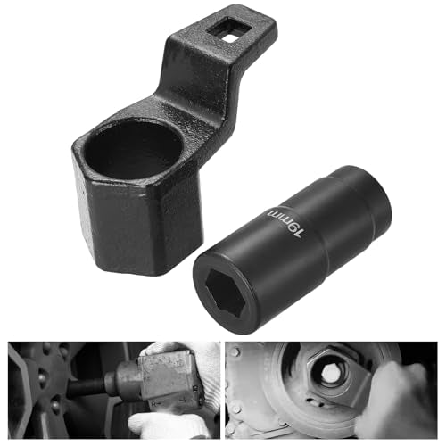 Crankshaft Pulley Removal Tool for Honda and Acura Engines | 19mm Harmonic Balancer Socket & 50mm Crankshaft Pulley Wrench Holder Removal Tool Kit