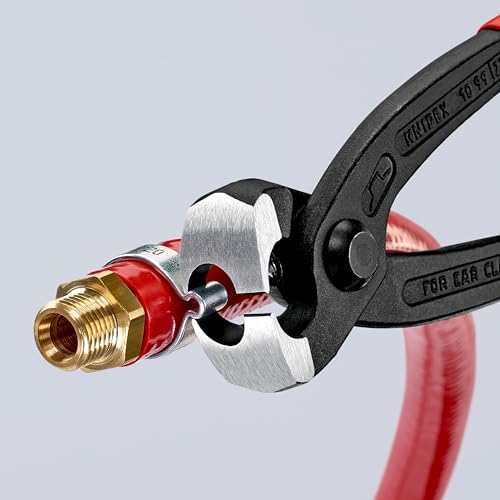 KNIPEX 10 99 i220 Ear Clamp Pliers, Front and Side Jaws - style: Front and Side Jaw
