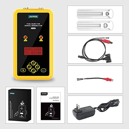 AUTOOL Universal Automotive Fuel Injection Systems Cleaners Pulse Modes Fuel System Cleaning Assistant Fuel Injector Cleaner
