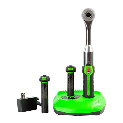 OEMTOOLS 24493 1/2" Drive Cordless Power Ratchet, Fastener Removal and Tightening, Rechargeable Electric Speed Ratchet with Li-Ion Batteries and Charging Base