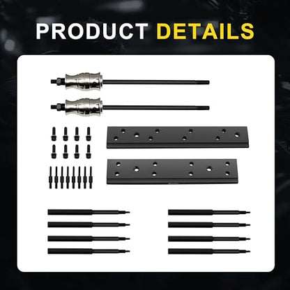 EN-51146 Fuel Injector Disassembly Tool Rail Assembly Replacer Master Kit Compatible with GM Opel, Buick, Vauxhall & MG 1.0L, 1.4L, 1.5T, 1.6L Engines, OEM EN-51146 EN-51146-100 EN-51146-150
