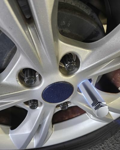 10 Spline Lug Nut Key for Bimecc 10 Spline Lug Nut Set, Replace TA23-21/22 | 10 Point Lug Nuts and Lug Bolts, Solid and No Crack, 13/16" (21mm) & 7/8" (22mm)Hex, Workshop, Auto Repair Shop, Chrome - size: Silver-10 Spline Socket Key