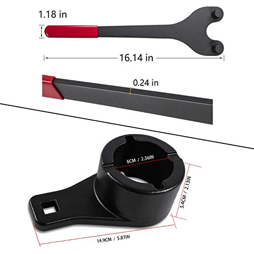 Universal Cam Pulley Holder Tool & Crankshaft Damper Pulley Holding Holder Harmonic Tool for Lexus & Toyota