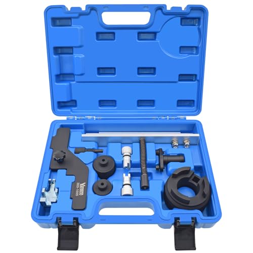 Camshaft Alignment Holding Timing Kit Fit for Ford 2.0 2.3, 303-1685 | Balance Shaft Preload Tool Crankshaft Damper Holder VCT Solenoid Seal Installer 303-1511 303-1686 303-1687 303-1688 303-1689 - size: 11pcs