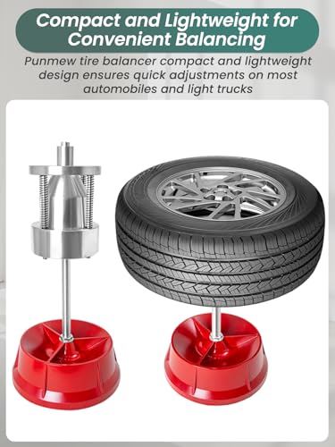 Tire Balancer Portable Bubble Wheel Balancer Tire Changer with Bubble Level for Car Light Truck Wheel Balancing