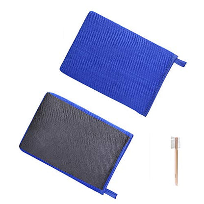 Clay Mitt, Clay Bar Mitt for Car Detailing, Medium Grade Auto Magic Wash Mitt, Scratch-Free and Paint Safe, for Cleaning Polishing Detailing Cars Paint, Glass, Wheels