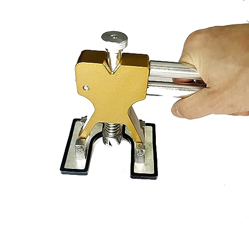 Dent Puller Kit，140PCS Hail Damage Remover,Big Size M16 Slide Hammer Car Bodywork Dent Puller Repair Tools Kit Manganese Steel Dent Rods Dent Lifter and More for Auto Dings Repair - size: 140PCS