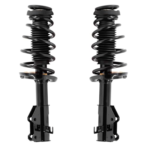 Detroit Axle - 4pc Struts Shocks for 2014-2020 Chevrolet Impala 2 Front Struts with Coil Spring 2 Rear Shock Absorbers 2015 2016 2017 2018 2019 Suspension Replacement - size: 4AQ501317/Shock Kit