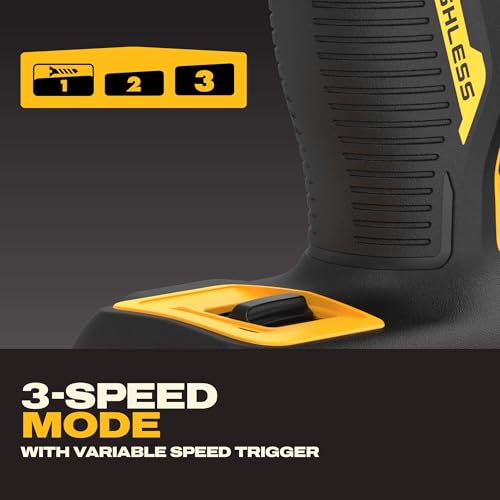 DEWALT 20V MAX Impact Driver, Cordless, 3-Speed, Battery and Charger Included (DCF845P1) - style: 20V MAX Impact Driver Kit