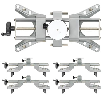 AutoSolo Wheel Alignment Clamp 11-25 Inch Rims with Magnetic Adapter - 3D Alignment System Compatible Tool for Camber Caster Gauge (4 Pack) - size: 4 Pack