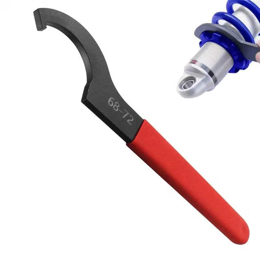 PRO BAT Universal Motorcycle Shock Absorber Spanner Wrench Hook Pin Spanner Wrench Shocker Shokie Adjusting Tools C Spanner for Pit Quad Dirt Bike ATV 68-72 - size: 68-72