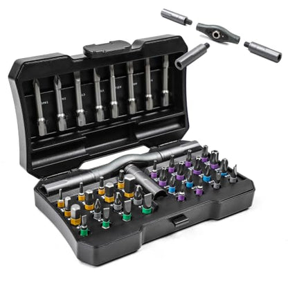 41 in 1 Magnetic Screwdriver Set, Precision Screwdriver Kit with Ergonomic Handle, All-in-One Storage for Home, Electronics Repair, DIY Projects - size: 42PCS