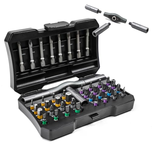 41 in 1 Magnetic Screwdriver Set, Precision Screwdriver Kit with Ergonomic Handle, All-in-One Storage for Home, Electronics Repair, DIY Projects - size: 42PCS