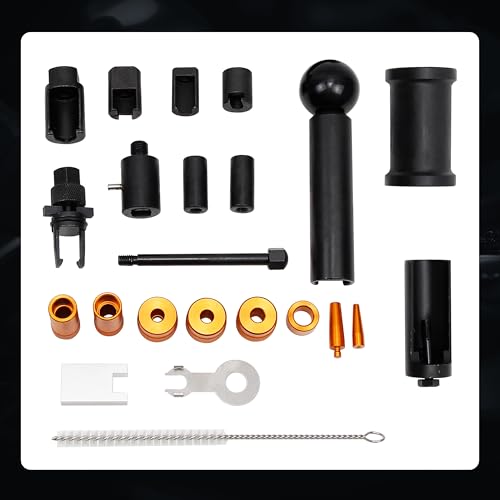 Kuntech Fuel Injector Puller Removal Tool Kit, Compatible with Audi EA839 BMW N20/B38/B48 VW 1.4 1.6 1.8 2.0 2.7 3.0 3.2 3.6 V6 4.2 V8 FSI TSI