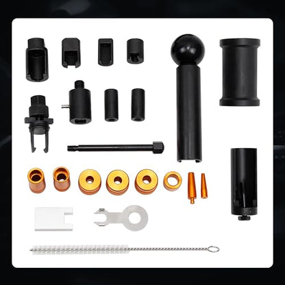 Kuntech Fuel Injector Puller Removal Tool Kit, Compatible with Audi EA839 BMW N20/B38/B48 VW 1.4 1.6 1.8 2.0 2.7 3.0 3.2 3.6 V6 4.2 V8 FSI TSI