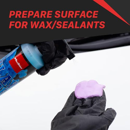 MaxShine Clay Bar & Lube Kit – 3-Pack Heavy Grade Magic Clay Bars (150g) + 16oz Clay Lube Spray – Removes Surface Contaminants & Protects Paint, Glass, Plastic, Metal – Car Detailing Clay System