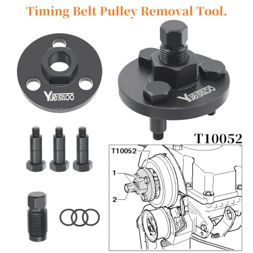Camshaft Timing Belt Tool Kit, Replaces T10051 | Compatible with VW Audi VAG Golf Seat Tiguan 1.6 2.0 TDI Diesel Engine, with Carrying Case - size: Model B
