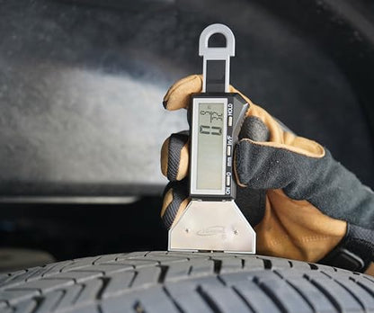 iGaging Tire Tread Depth Gauge Easy 32nd Reading Inch/Fractions/mm w/Hold Function