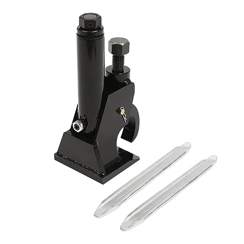 Manual Tire Bead Breaker Hammer Tires Changer Tool Adjustable Tire Bead Breaker Manual Tire Changer with 2 Crowbars Fit for ATV Tire Operation Tractors, Trucks, Cars - Black