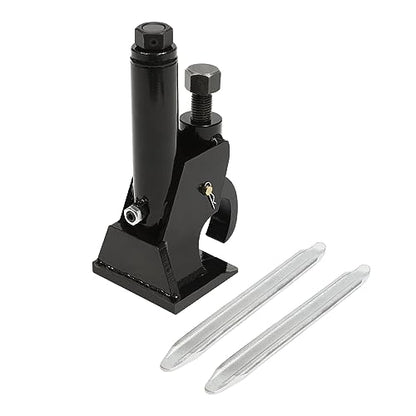 Manual Tire Bead Breaker Hammer Tires Changer Tool Adjustable Tire Bead Breaker Manual Tire Changer with 2 Crowbars Fit for ATV Tire Operation Tractors, Trucks, Cars - Black