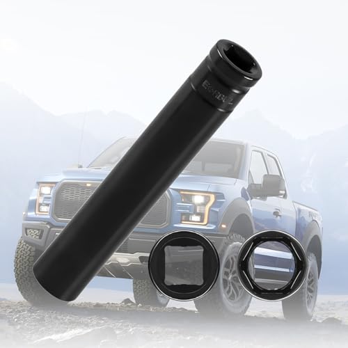 3/4" Truck Cage Bolt Socket Tool, Extra Deep Heavy Duty 1/2" Drive Removal Puller with OEM# 800921 Cage Bolt, Vehicle Impact Socket for Air Brakes, Universal Fit