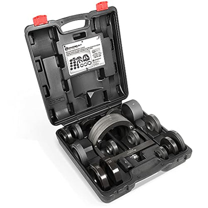 Powerbuilt 22 Pc. Master Hub and Wheel Bearing Removal and Installation Kit Self Centering Design Fits Most Front, Rear and All Wheel Drive Vehicles, Provides Easy Bearing Swaps With No Press Required - style: 22 Piece