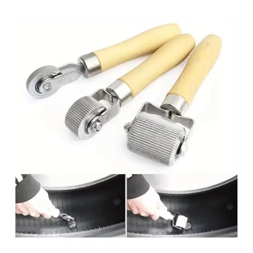 6/20/40mm Car Tire Repair Kit Roller Auto Patch Roller Pressure Wheel Compatible with Car Tire Repairing Tool Accessories 2025(20mm) - color: 20mm