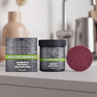 Ultracut Polishing Compound,Surface Restoration Polish With Pad,Multi-Surface Scratch Remover,Ultracut Surface Restoration Polish With Pad (1PC) - color: 1PC
