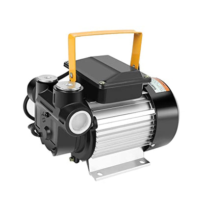 110V AC 550W Self Priming Electric Transfer Pump, 60L/min Oil Transfer Pump Fuel Diesel Kerosene Biodiesel Pumps For Vehicles, Construction Sites, Farms - style: 110V 550W
