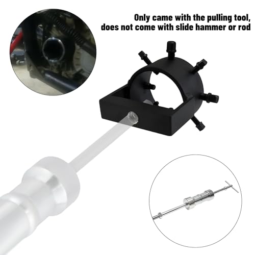 Upgraded Version Thickened SXS CV Axle Shaft Puller Tool,UTV CV Axle Removal Tool,ATV Bearing Puller,Side by Side Bushing Puller (3 inch ID) - size: 3 inch ID
