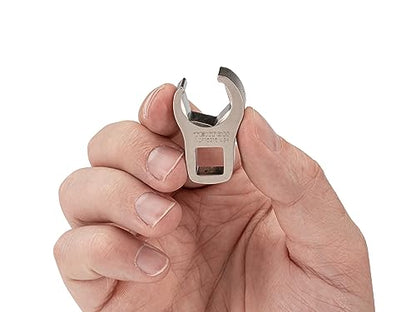 TEKTON 3/8 Inch Drive x 15 mm 6-Point Flare Nut Crowfoot Wrench | WCF16215 | Made in USA - size: 15 mm
