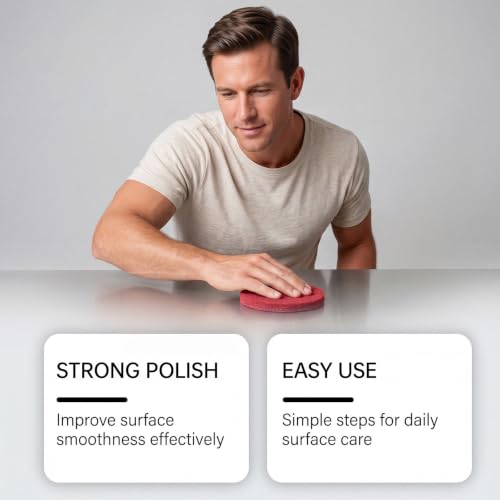 Ultracut Polishing Compound,Surface Restoration Polish With Pad,Multi-Surface Scratch Remover,Ultracut Surface Restoration Polish With Pad (2PC) - color: 2PC