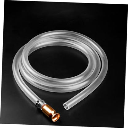 Siphon Hose Transfer Kit Manual Pump Adapter and Tubing for Transfer Automotive and Home Use
