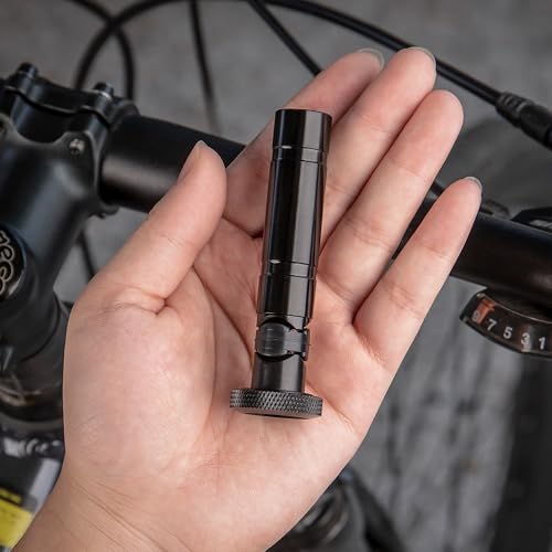 Handlebar End Plugs with Tubeless Tire Repair Kit - Handlebar Insert Fix a Puncture or Flat Includes Bar Plugger Tool and Plugs - Bike Tool for Mountain,Road Bicycle - style: TRT-001