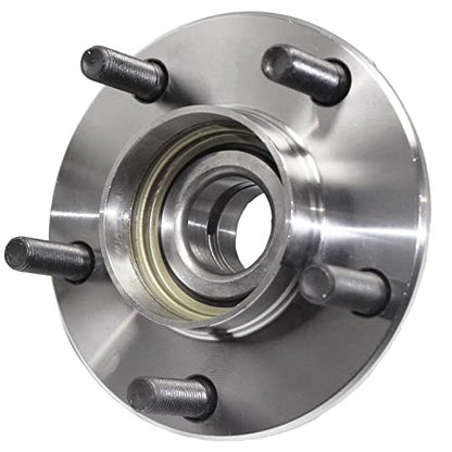 Detroit Axle - Rear Wheel Hub and Bearing Assembly for 1993-97 Chrysler Intrepid 5 Lug W/o ABS (Pair) 512030 x2 - style: 512030 x2/Pair