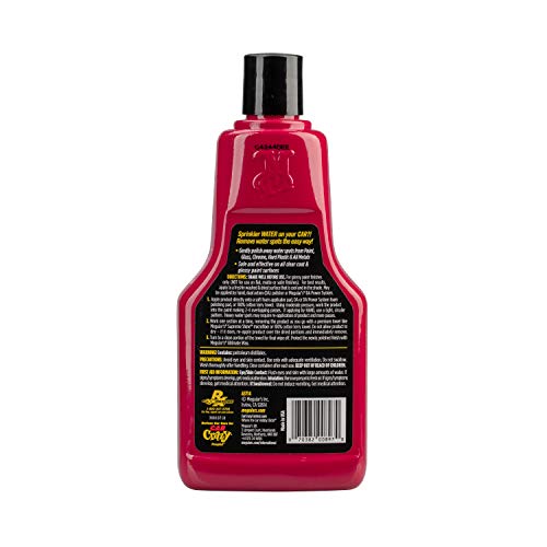 Meguiar's Water Spot Remover,Heavy Duty Water Spot Remover for Cars,Remove-Water Stains and Polish Glossy Paint with a Versatile Clear Coat Safe Formula,16 oz,(Pack of 6) - size: 16 Fl Oz (Pack of 6)