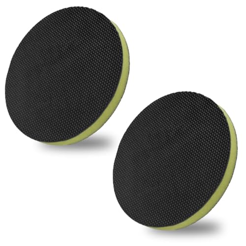 5.82'' Fine Grade Car Clay Bar Pad, Wipe Foam Pads for Car Polisher and Rotary Polisher, DA Polish Pad Replacement Tool for Remove, Novel Auto Detailing Kit (2PCS) - size: 2PCS