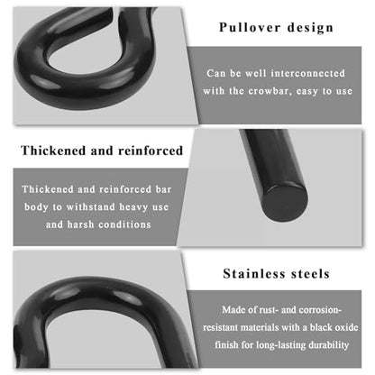 6007 Lower Control Arm Prying Tool, Suspension Specialty Bushing Tool for 7/8 Inches Diameter Pry Bar, Ball Joint Press Separator Installation Remover Control Arm Prying Bar