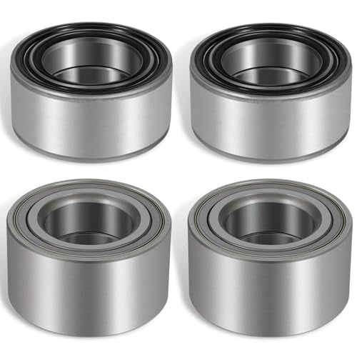 for Polaris Ranger 900 1000 XP Wheel Bearings 2013-2019 Front and Rear (4) Crew Replace 3514635, 3514699