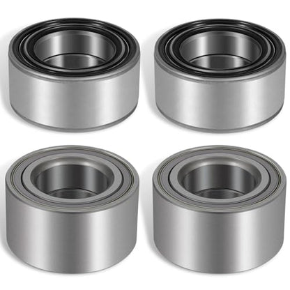 for Polaris Ranger 900 1000 XP Wheel Bearings 2013-2019 Front and Rear (4) Crew Replace 3514635, 3514699