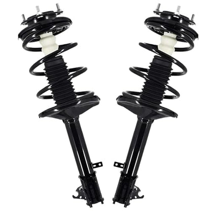 Detroit Axle - 4pc AWD Front Struts Kit for 1996 1997 1998 1999 2000 Toyota RAV4 [2.0L], Driver and Passenger Side 2 Complete Struts with Coil Spring 2 Sway Bar End Links Replacement - size: 4QS45050/ sway kit