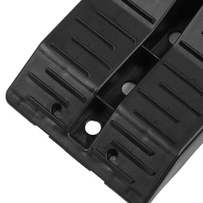 Ymiko RV Blocks RV Leveling Ramps 11000LBS Load Capacity - Duty Leveler Wheel Chock Set for, Travel Trailer, and Campers
