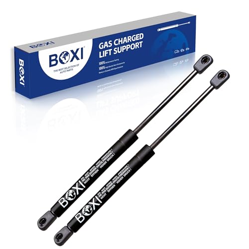 BOXI 2pcs Universal Lift Supports Struts Shocks Gas Struts Shocks Springs Supports Extended Length 14.50", Compressed Length 9.25", Force (lbs) 25.00,10mm Ball Socket 4043