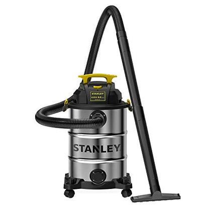 STANLEY Wet Dry Vacuum 8 Gallon 4 HP Peak Shop Vacuum with Attachment,SL18117