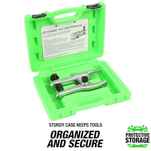 OEMTOOLS 37308 Ball Joint Separator, Adjustable 1 1/8 to 2 1/8 Inch Range, 3/4 Inch Forcing Bolt, Easy Puller Tool for Front Wheel Drive Vehicles