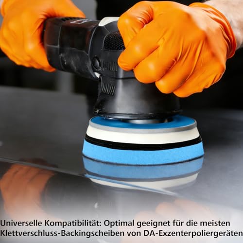 5" Clay Bar Pad | Synthetic Clay Disc Kit with Hand-Strap Applicator | Fine Grade Magic Clay Scrubber Pad for Car Detailing, Cleaning, Polishing, Paint Correction, and Deep Gloss Finish - size: 5IN (125MM)