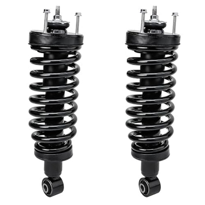 Detroit Axle - Front Struts for 2003-2011 Ford Crown Victoria Lincoln Town Car Mercury Grand Marquis, 2 Struts w/Coil Spring 2004 2005 2006 2007 2008 2009 2010 Replacement - size: 171346 x2/PAIR