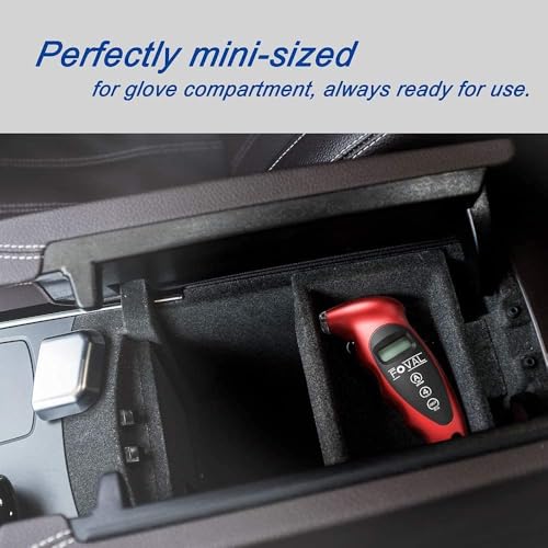 Foval Digital Tire Pressure Gauge 150 PSI for Car Truck Pickup Bicycle Instant Read with Backlit LCD and Non-Slip Grip for Father’s Day (2)
