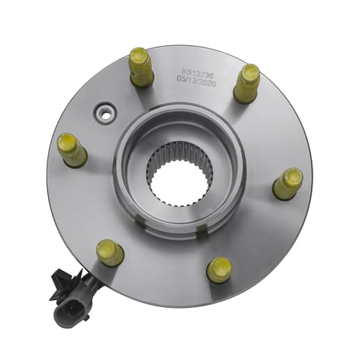 Detroit Axle - 2pc Front or Rear Wheel Bearing and Hub Assembly for 2006-2009 Chevrolet Uplander Pontiac Montana 2006-2007 Buick Terraza Saturn Relay [6 Lugs w/ABS] - style: 513236 x2/Pair
